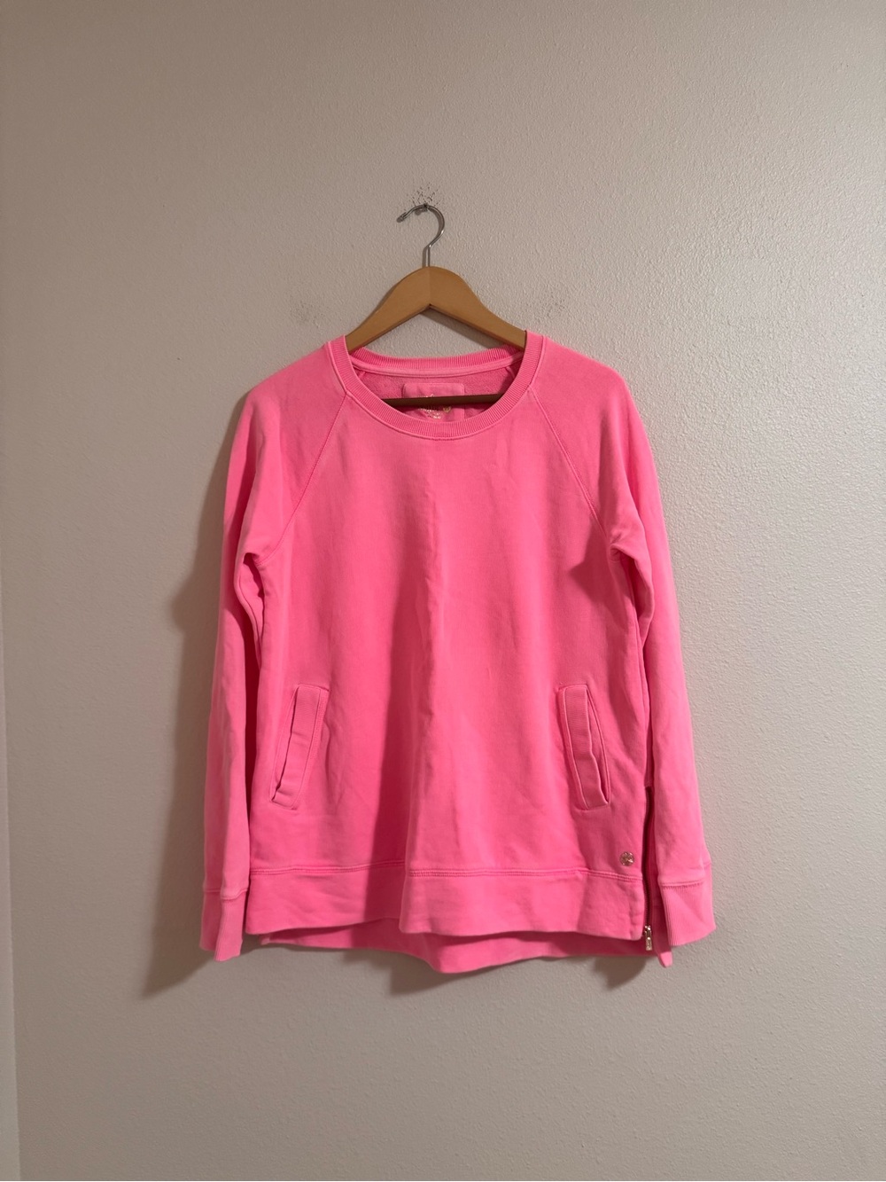 Lily Pulitzer Women's Pink Crewneck Pullover Sweater